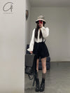 BASERANGE Shorts BAS-FLRSH-CO-SU24-HEI Black